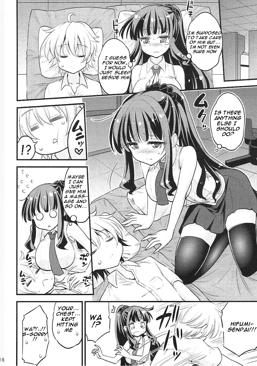 Hentai Manga Comic-Onee-chan And Shota Sleepover Days-Read-15